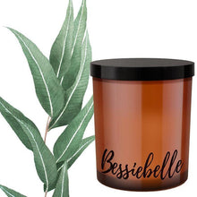 Load image into Gallery viewer, Lemon Scented Eucalyptus Soy Candle-Bessiebelle
