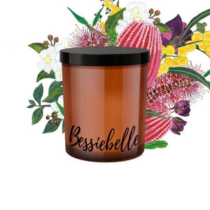 Native Flowers Soy Candle-Bessiebelle